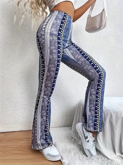 Béatrice™ | Pantalon évasé style bohème