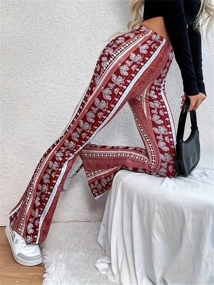 Béatrice™ | Pantalon évasé style bohème