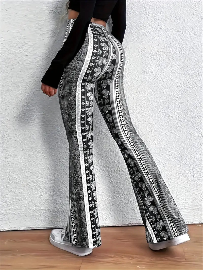 Béatrice™ | Pantalon évasé style bohème