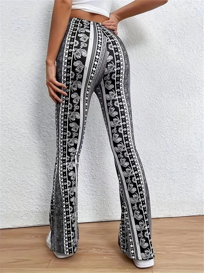 Béatrice™ | Pantalon évasé style bohème