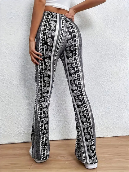 Béatrice™ | Pantalon évasé style bohème