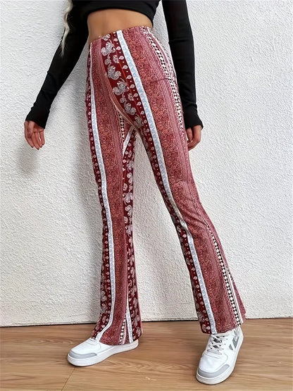 Béatrice™ | Pantalon évasé style bohème