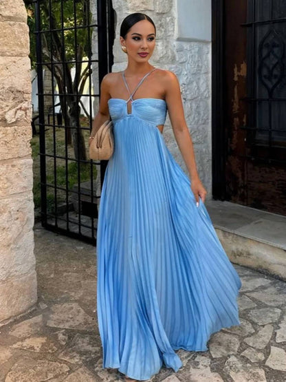 Élodie™ | Robe Maxi d’Été Sans Manches