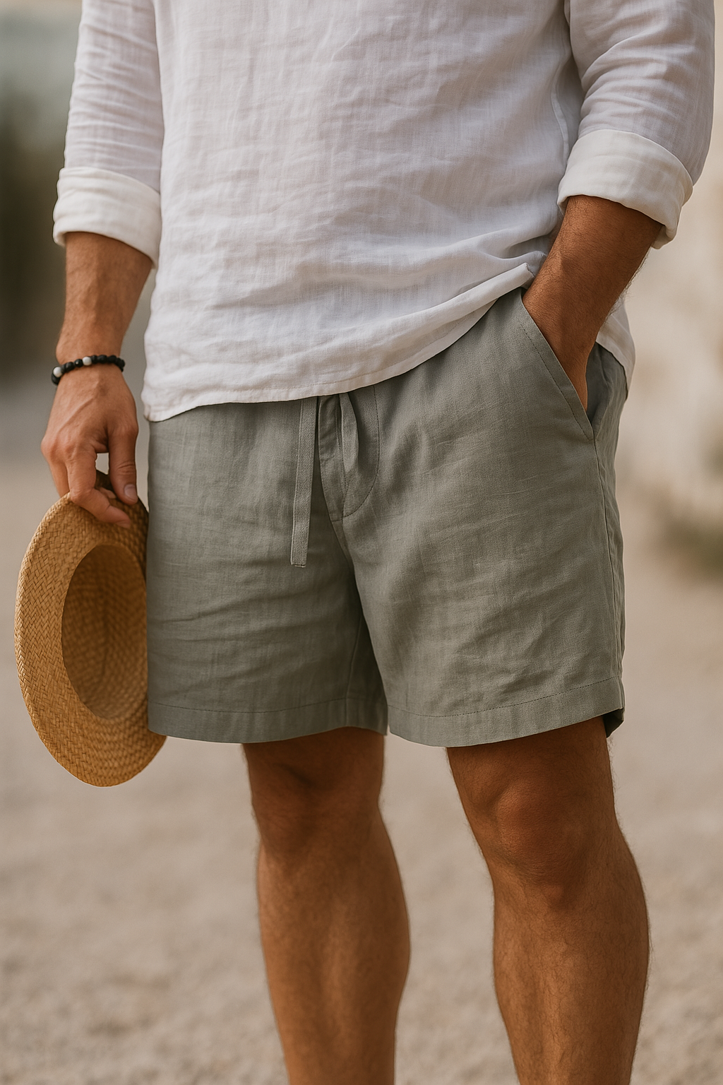 Lucien™ | Pantalon en coton-lin pour un été élégant