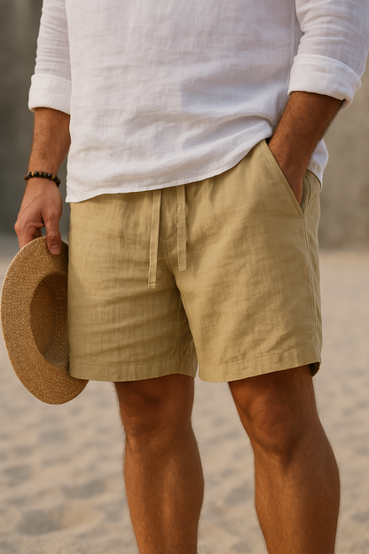 Lucien™ | Pantalon en coton-lin pour un été élégant