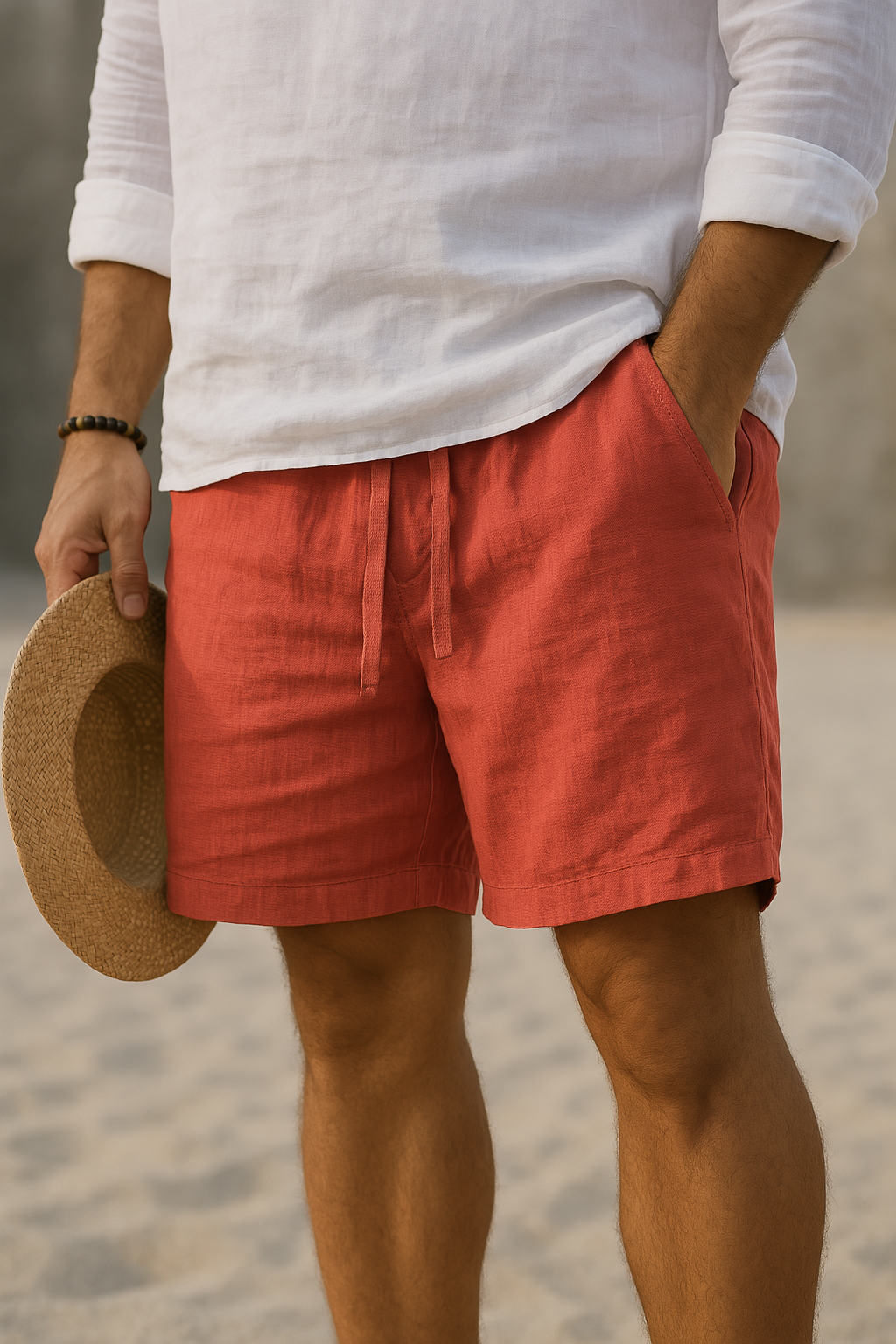 Lucien™ | Pantalon en coton-lin pour un été élégant