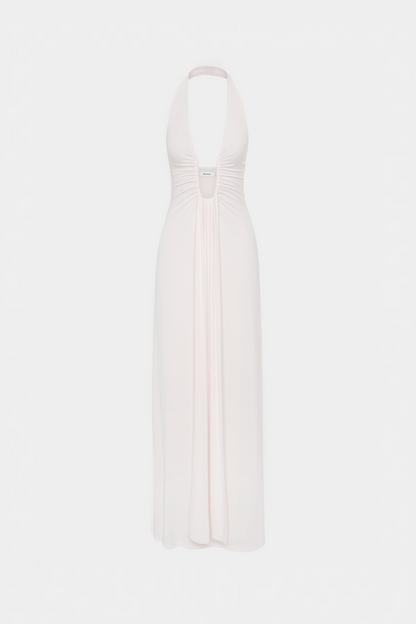 Élodie™ | Robe maxi en cupro fluide