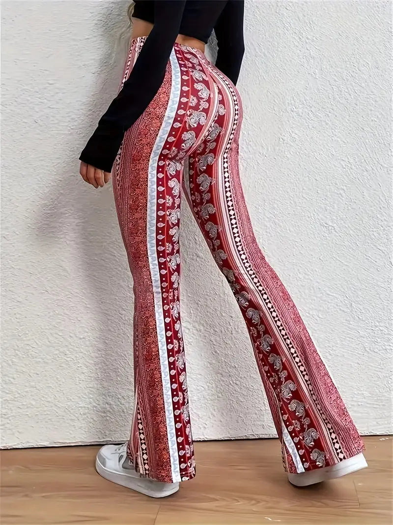 Béatrice™ | Pantalon évasé style bohème