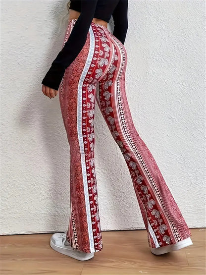Béatrice™ | Pantalon évasé style bohème