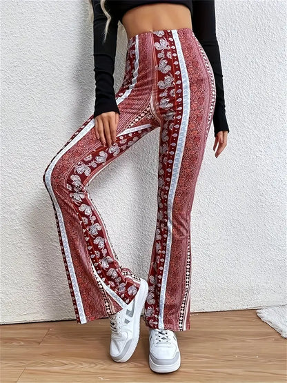 Béatrice™ | Pantalon évasé style bohème