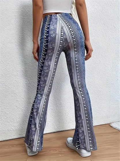 Béatrice™ | Pantalon évasé style bohème